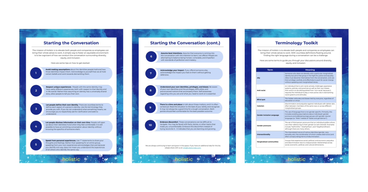 A preview of our Inclusive Language Toolkit.