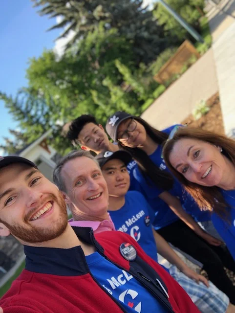 Sunday June 9 was our first day canvassing in Altadore. Residents are eager for the change we are working for in the October election.