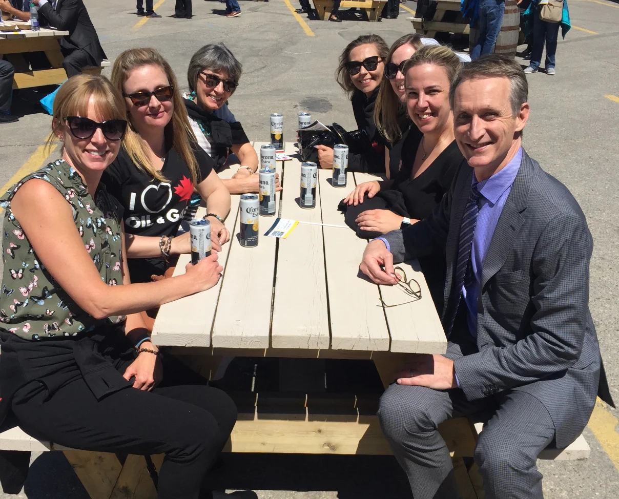 A little post-rally R&R with friends.