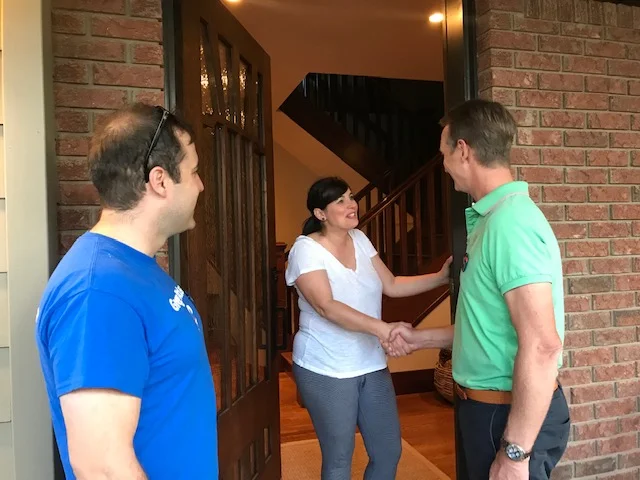 Their friendship and support in the area makes knocking on the doors so much more personal. Will you join me when I'm in your neighbourhood?
