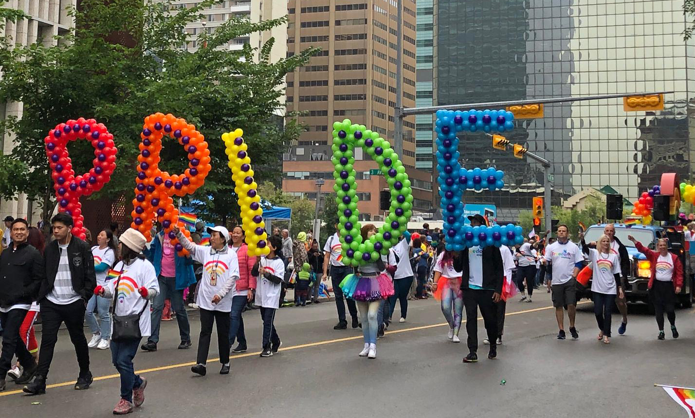 A little damp weather couldn’t dampen the spirit of the Pride Parade on Sunday September 1.