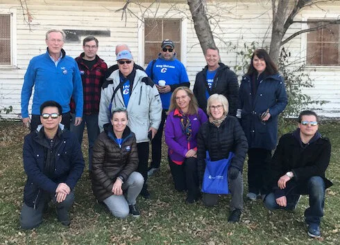 On the final day of doorknocking, Sunday, the crews did 2,105 doors in Elbow Park, Inglewood and some multi-family buildings. Polls close today at 7:30 PM sharp. Please be in line by then.