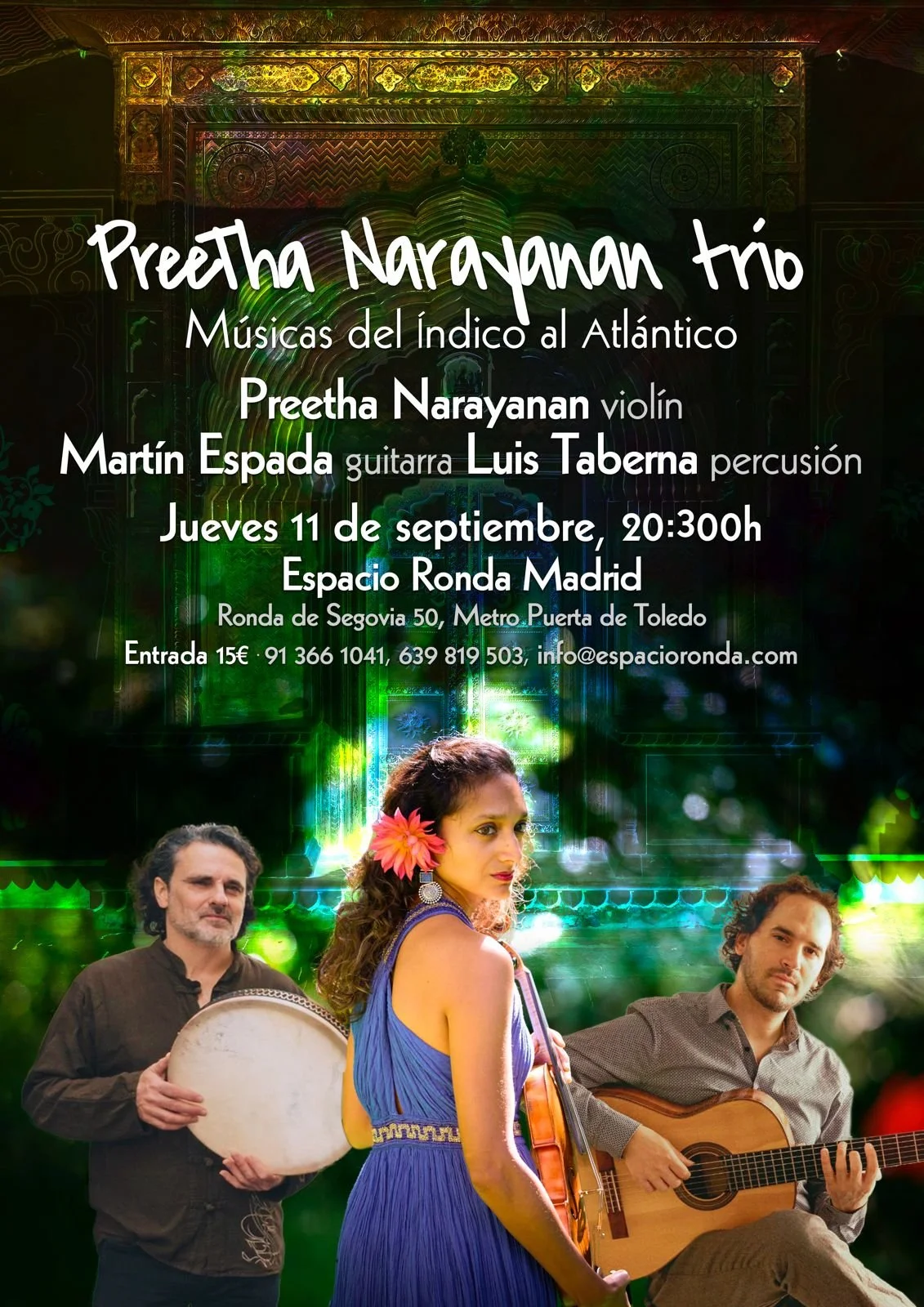 Collaboration with Martin Espada, guitar @ Espacia Ronda, Madrid