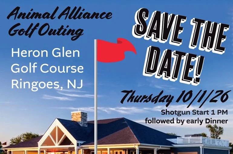 2nd Annual Animal Alliance Golf Outing Fundraiser at Heron Glen in Ringoes, NJ