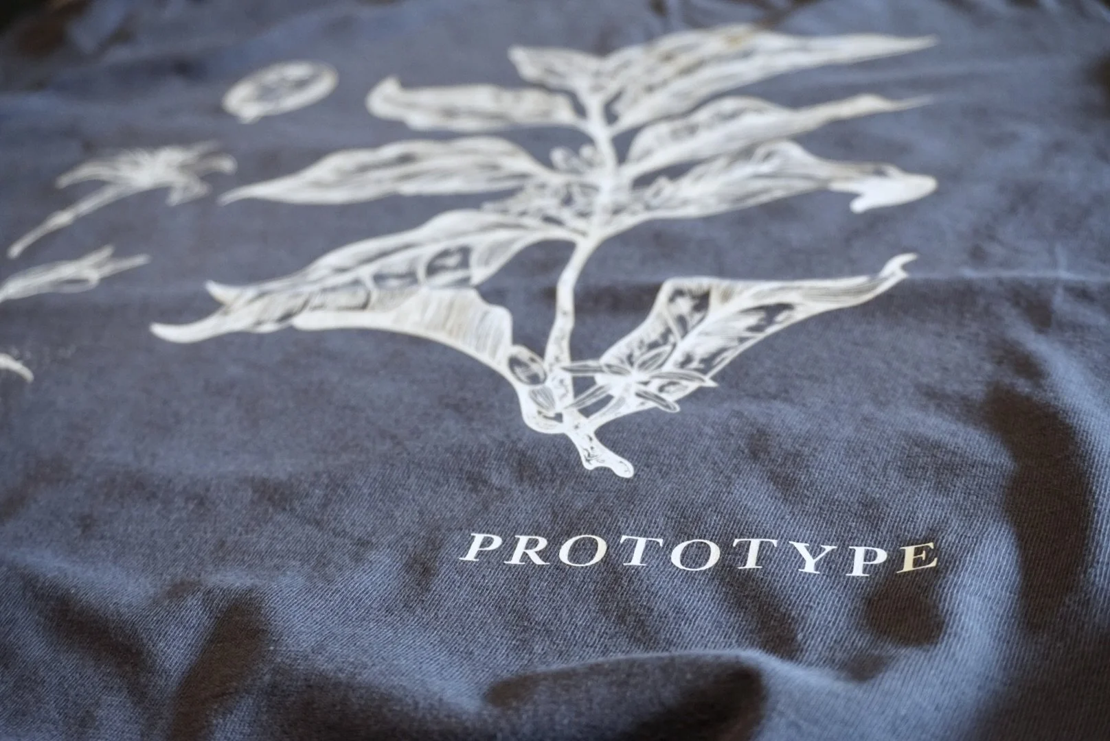 Coffee Plant T-Shirt (Stone Blue)