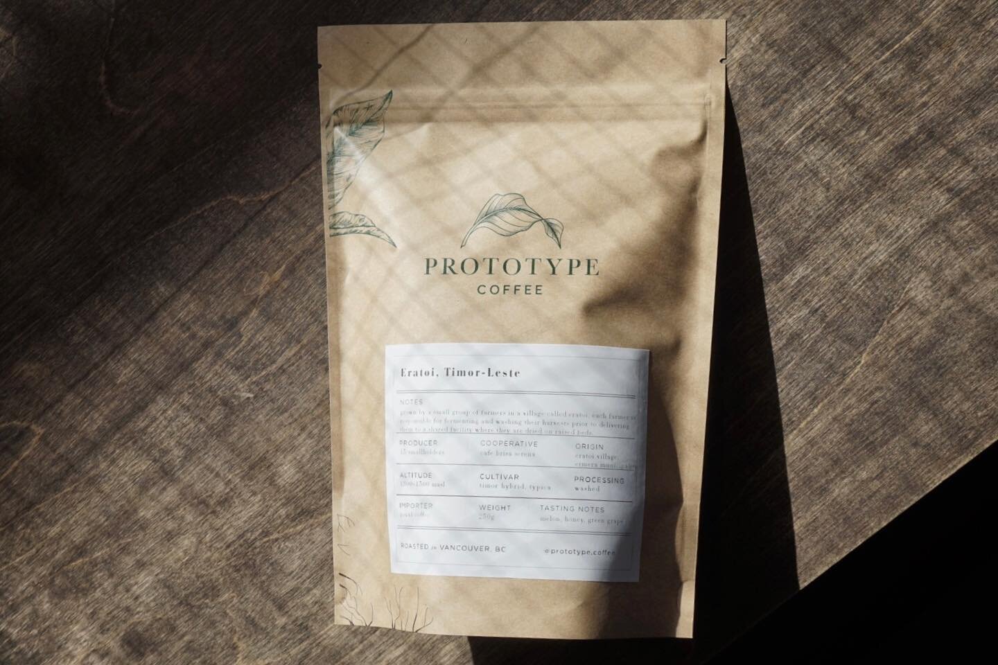 New Release 2 of 2: Eratoi, Timor-Leste. Bright and clean with notes of melon, green grape, and a touch of honey.

It&rsquo;s exciting to taste coffees like this one from Indonesia that have been fully washed instead of the more traditional wet-hull 