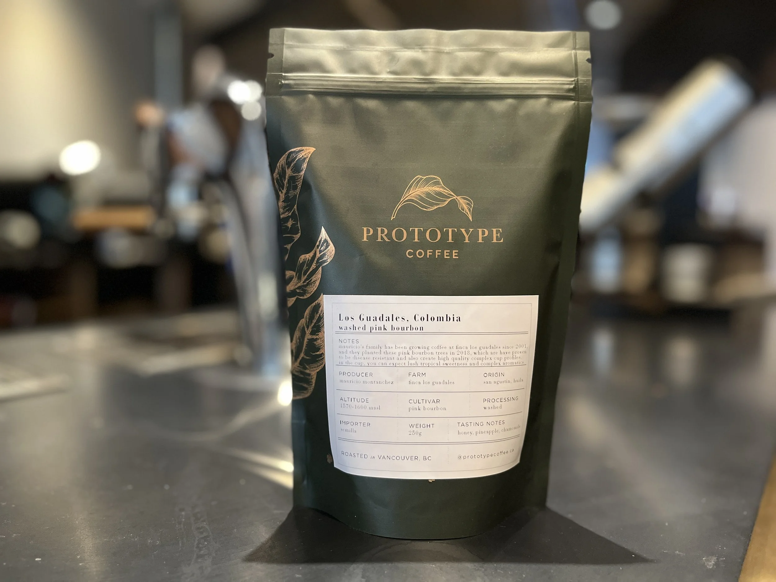 Los Guadales (Washed Pink Bourbon), Colombia