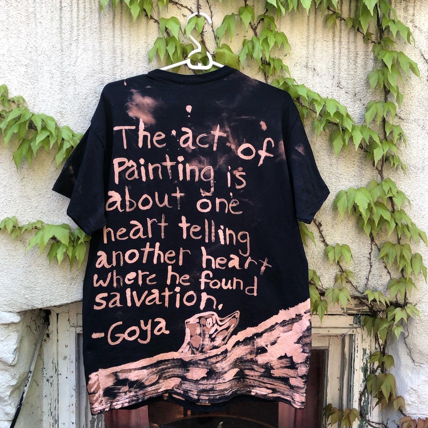 Goya black paintings t-shirt