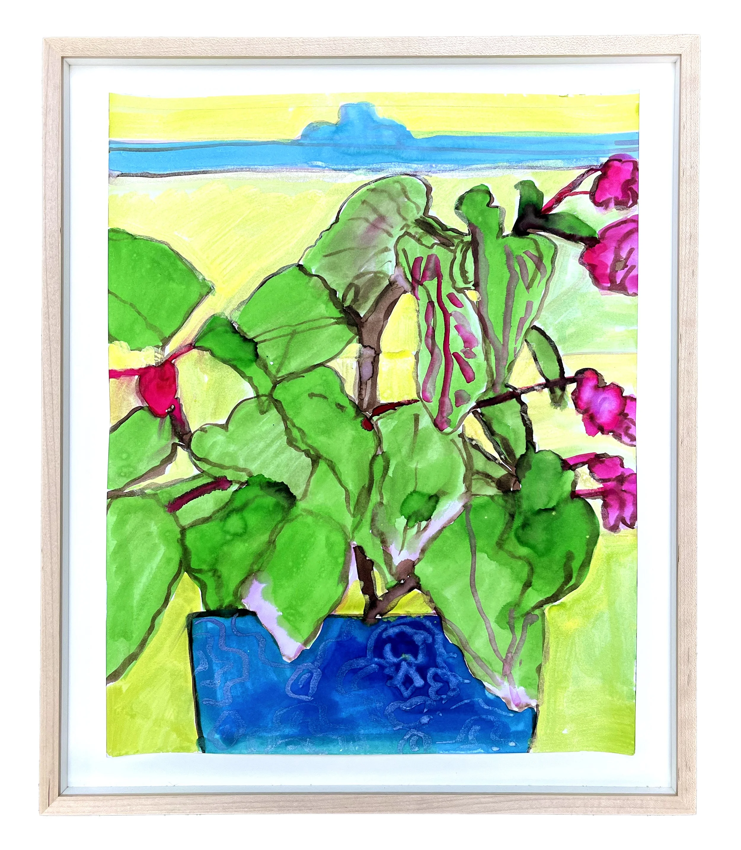 Begonia in the Window