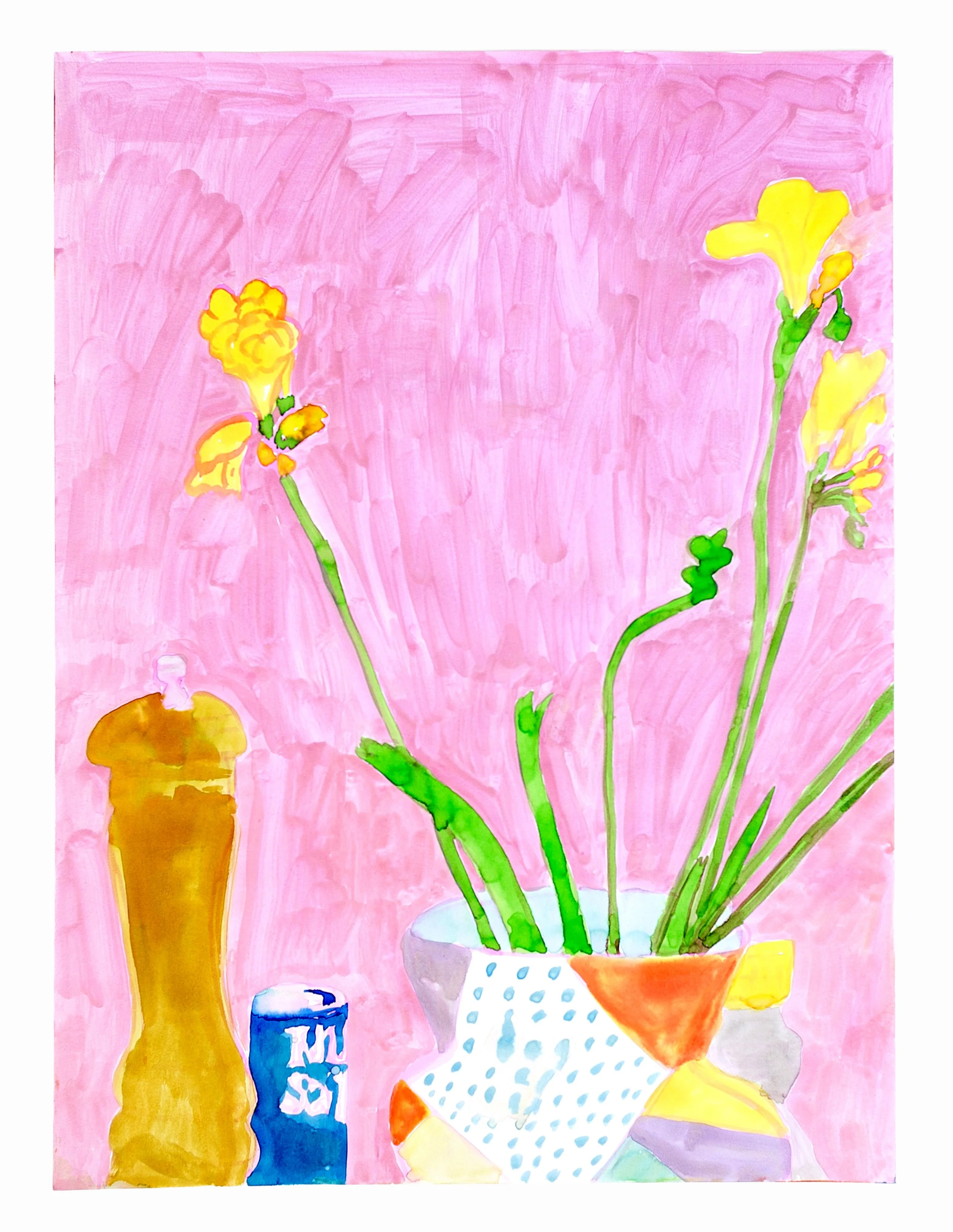 Flowers with Nu Salt
