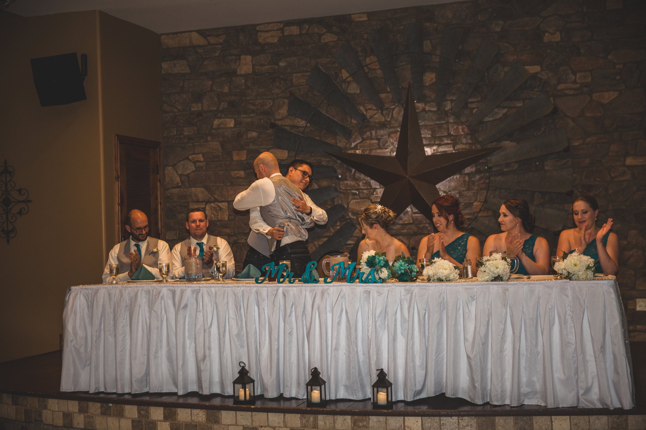  Toasts to the Bride and Groom at Arizona wedding by Northern Arizona Wedding Photographer, Jennifer Lind Schutsky.  