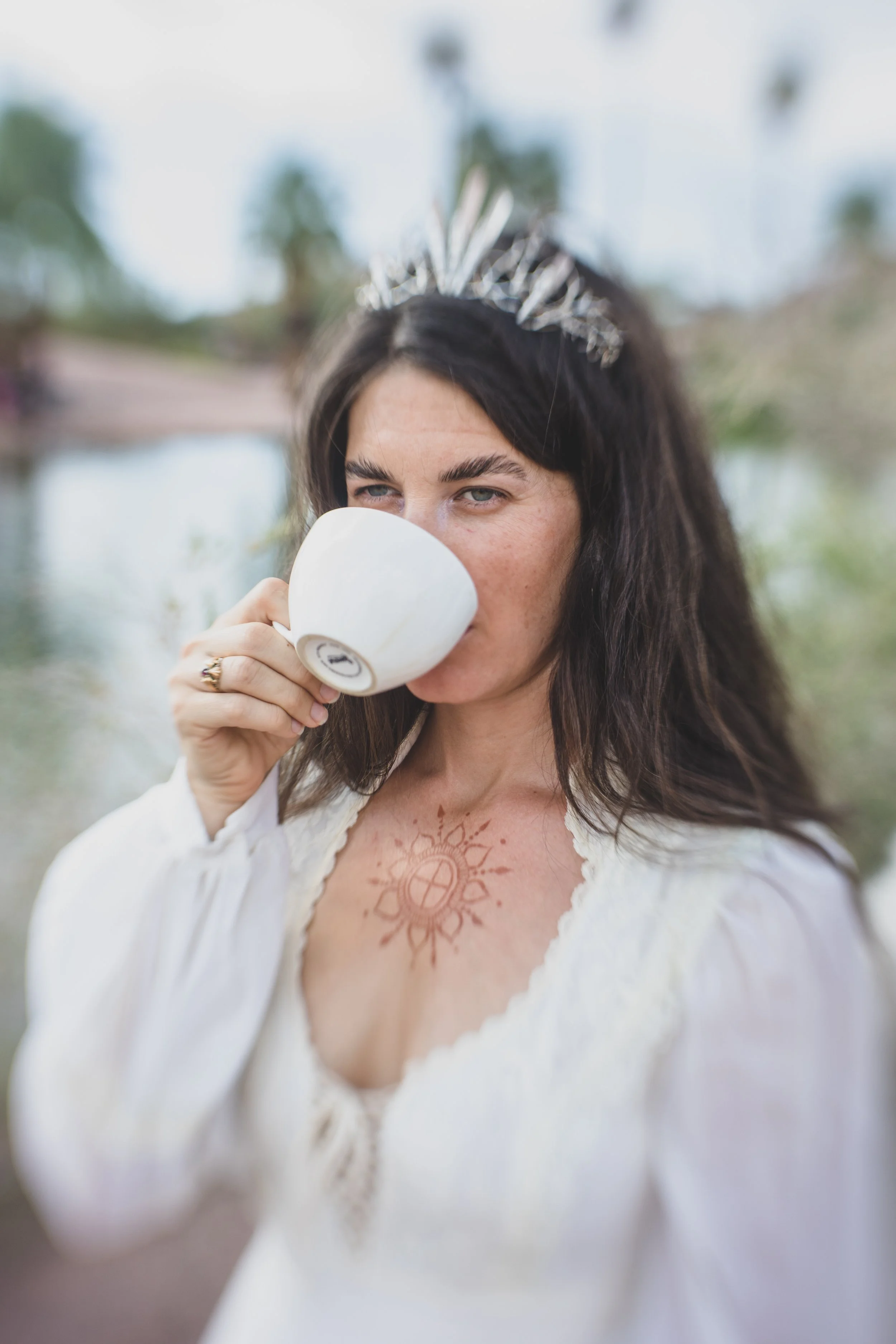 Sacred Play: Pashlee’s Witchy Photoshoot & the Power of Creative Sisterhood for Woven Ritual Book and Henna Project in Tempe, Arizona by Jennifer Lind Schutsky.