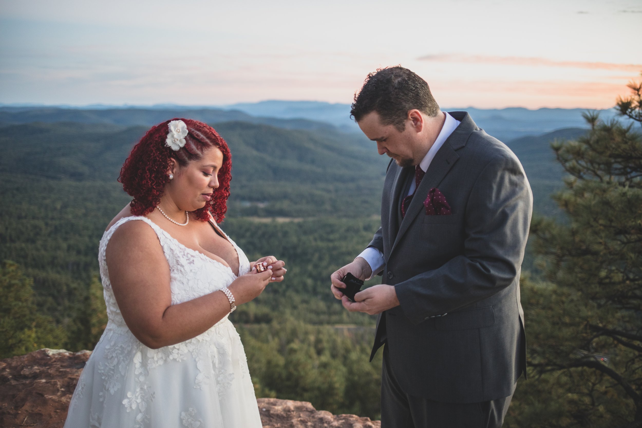  Couple at Northern Arizona Rim Elopement by  Arizona Elopement Photographer Jennifer Lind Schutsky 