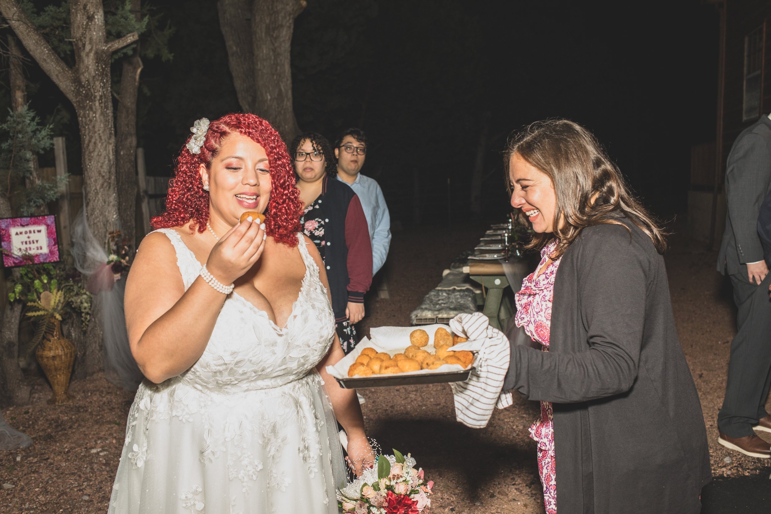  Wedding Guest at Northern Arizona Rim Micro Wedding by  Arizona Elopement Photographer Jennifer Lind Schutsky 