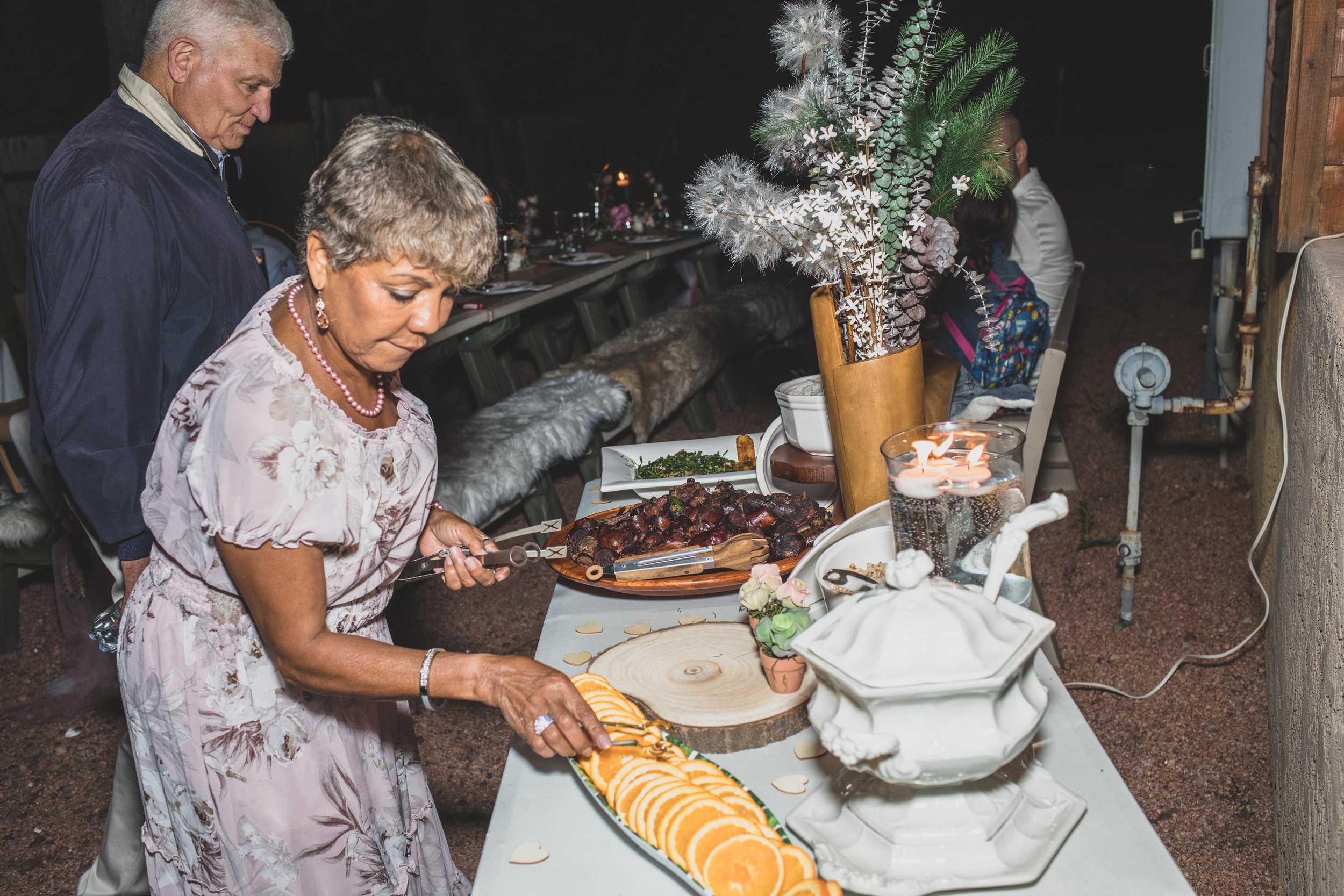  Wedding Guest at Northern Arizona Rim Micro Wedding by  Arizona Elopement Photographer Jennifer Lind Schutsky 