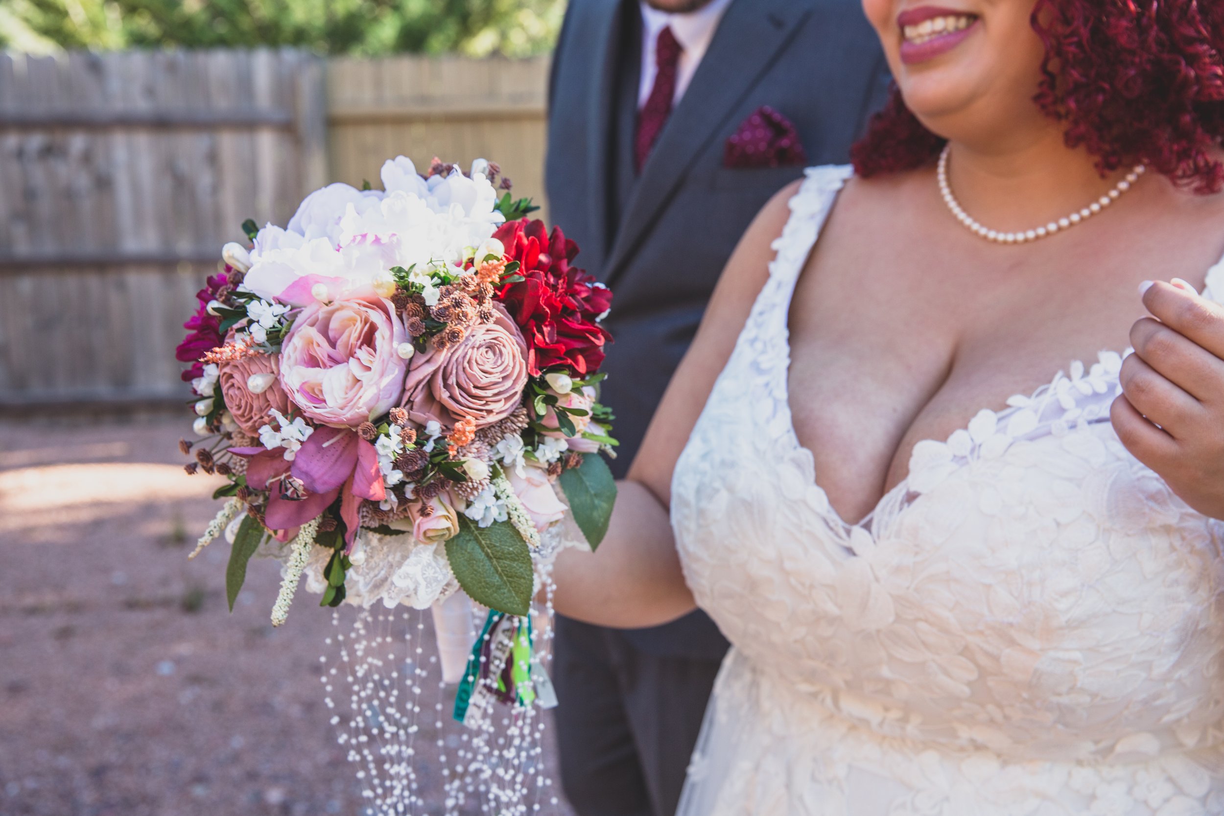  Bride at first look at Northern Arizona Rim Elopement by Arizona Destination Photographer Jennifer Lind Schutsky 