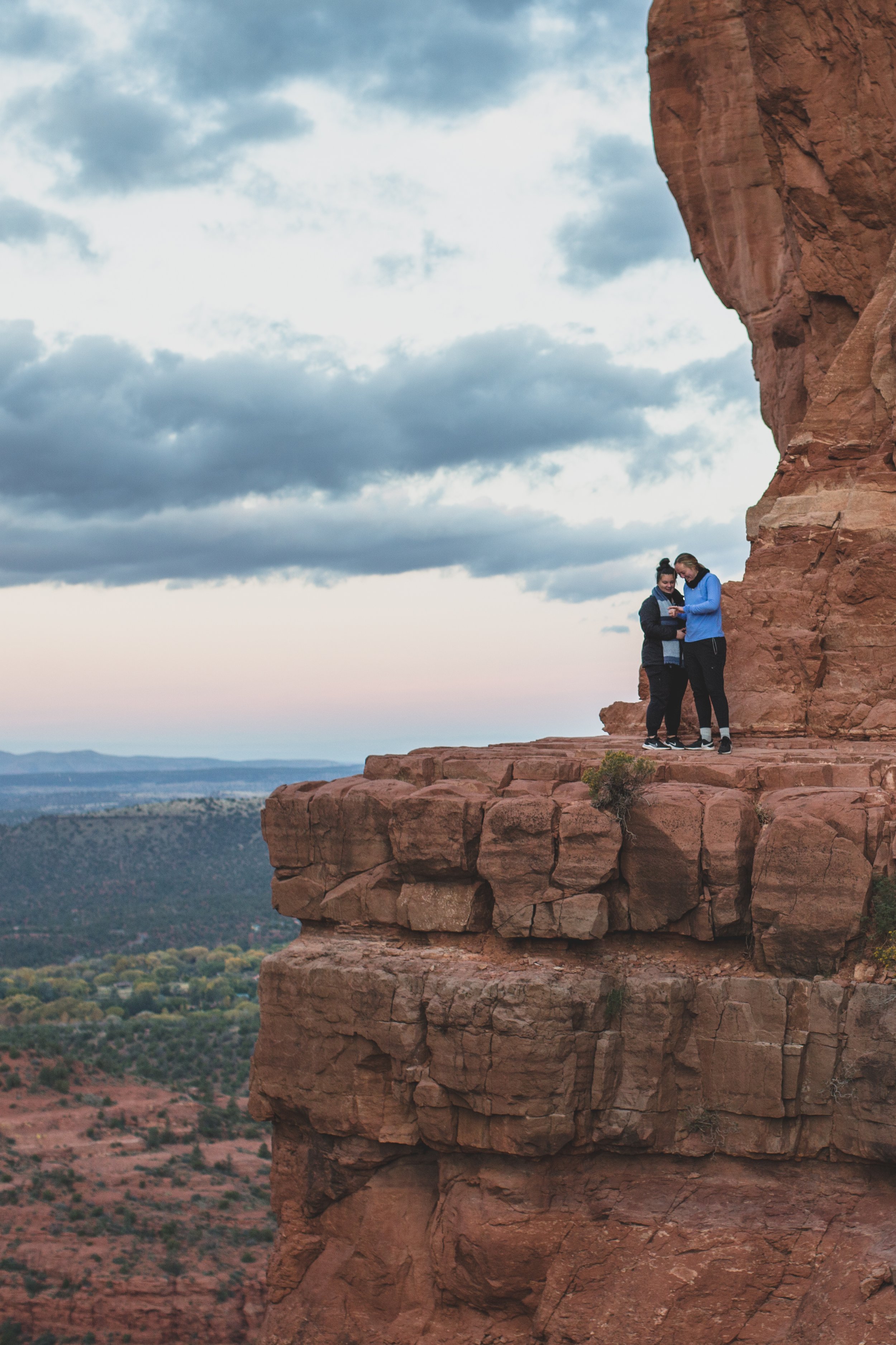  Same Sex Couple Proposal in Sedona by Arizona Photographer Jennifer Lind Schutsky  