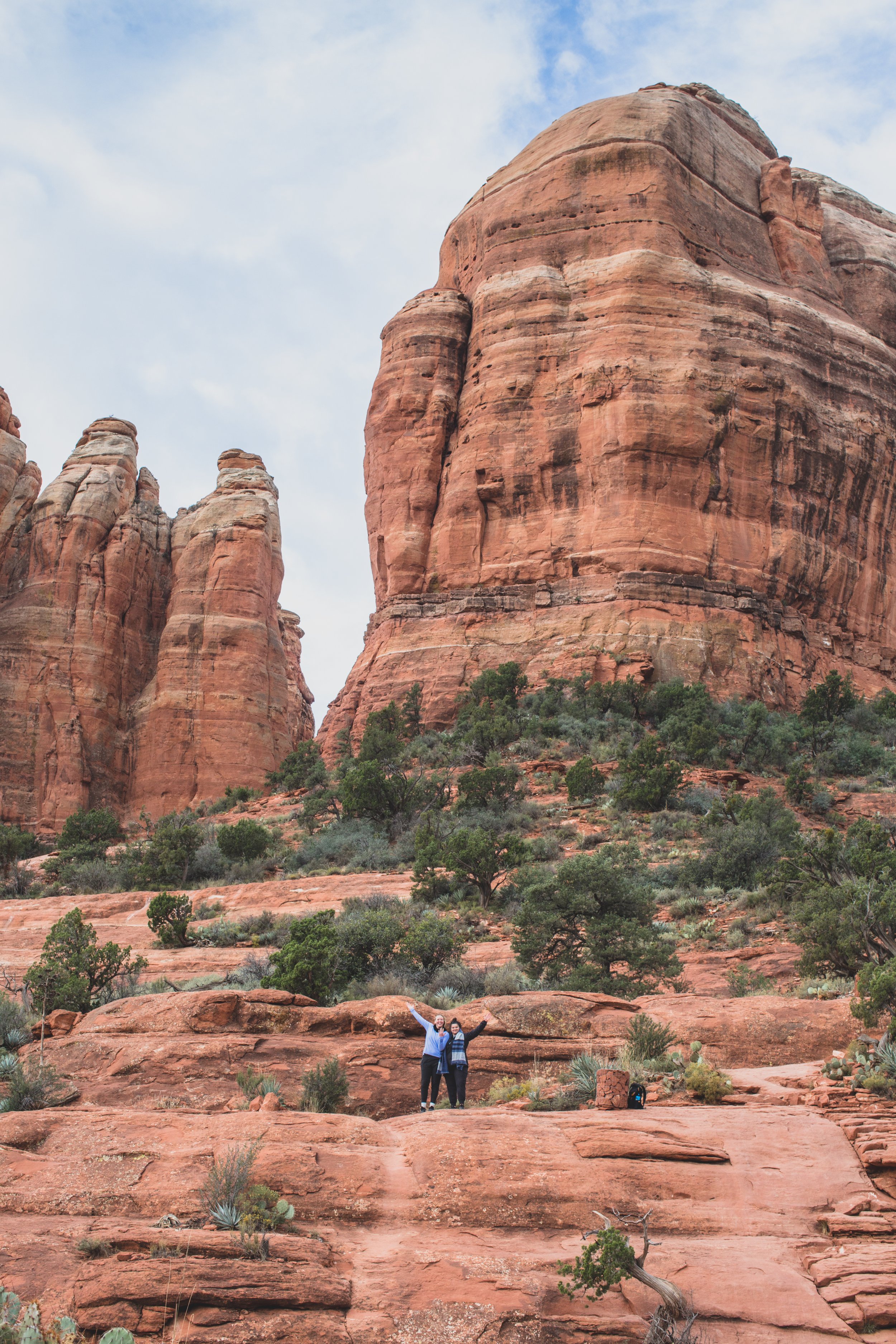 Same Sex Couple Surprise Proposal at Cathedral Rock in Sedona by Arizona Photographer Jennifer Lind Schutsky  