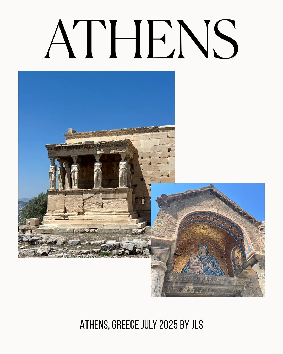 Our time in Athens was probably a little too short. We were there for&hellip;  I Think four or five days&hellip; and while it was the place we were in the longest in Greece. It was also one of the most diverse cities in the sense of things to do! We 