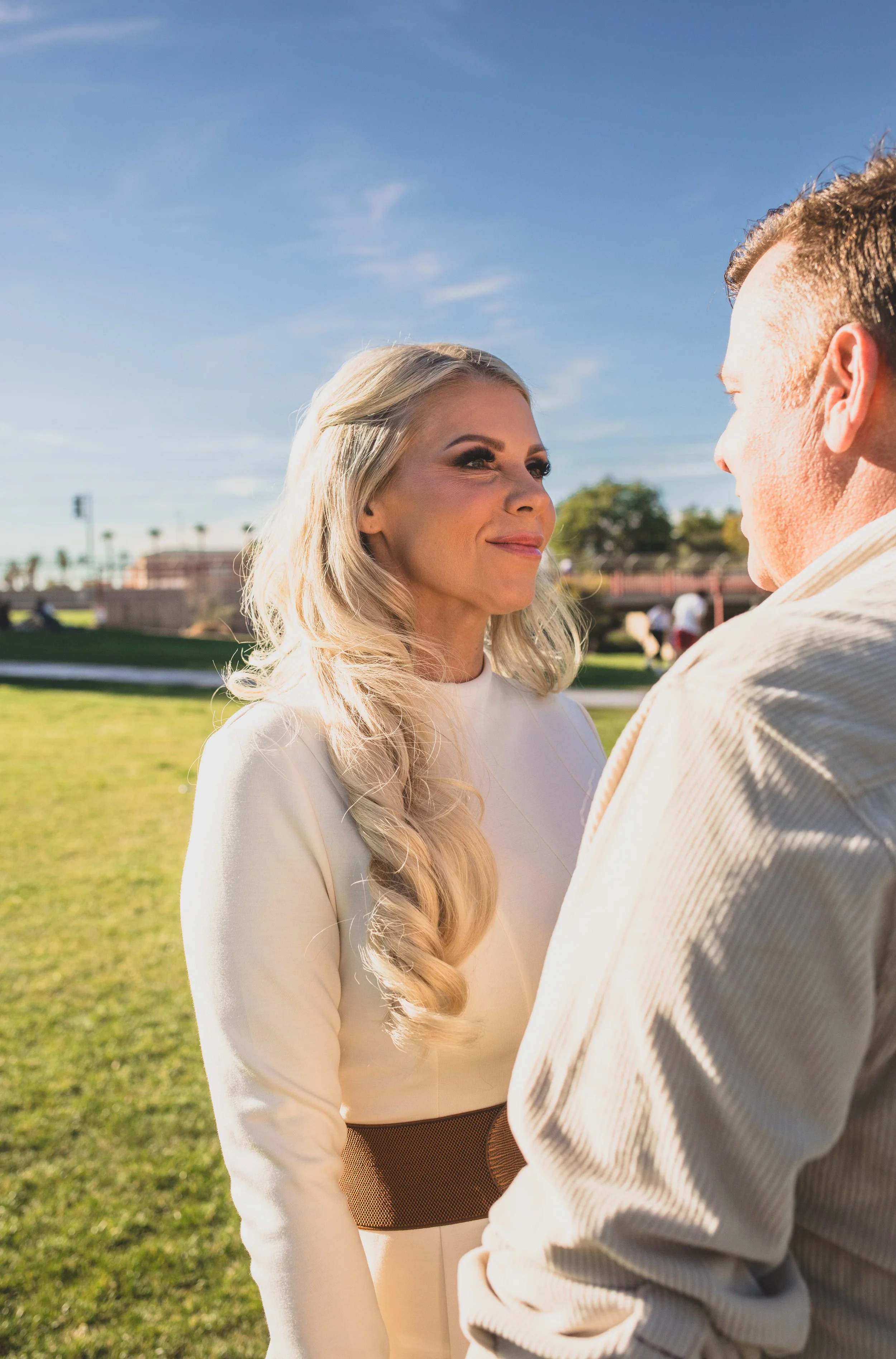 Nicole and Paul Engagement Photo Session in Downtown Phoenix, Arizona by Photographer, Jennifer Lind Schutsky, January 2026 EDITED-12.jpg