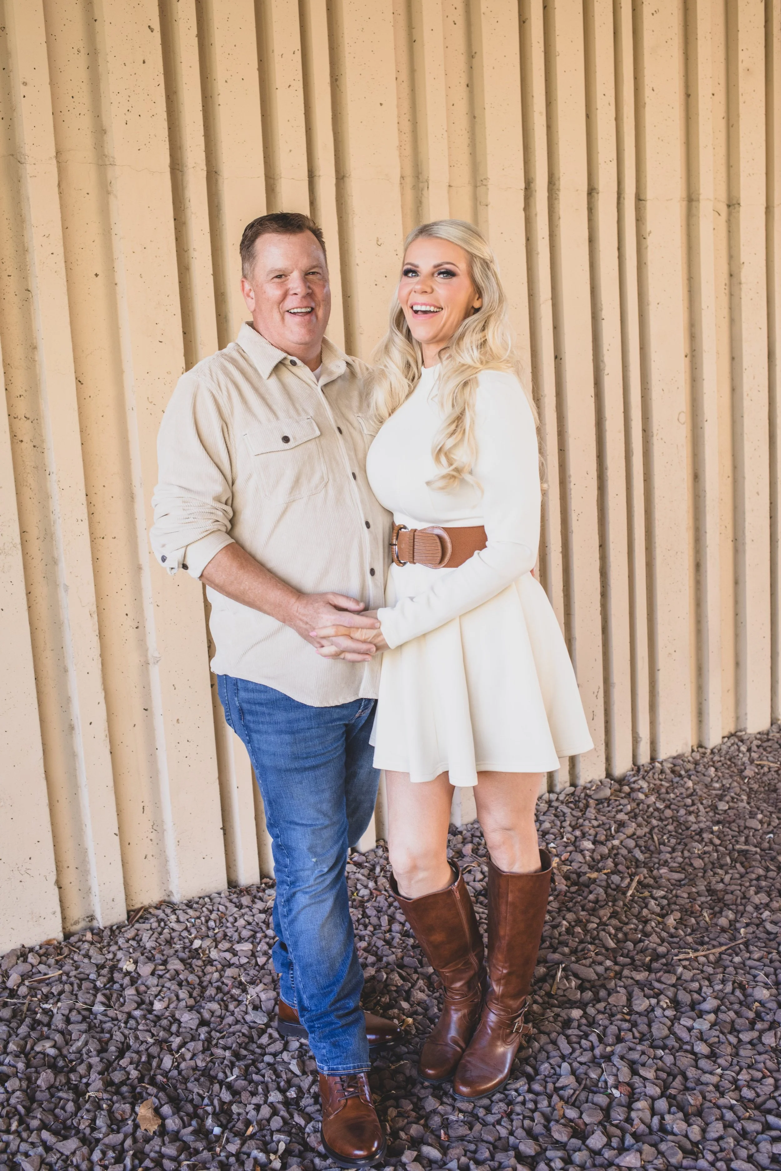 Nicole and Paul Engagement Photo Session in Downtown Phoenix, Arizona by Photographer, Jennifer Lind Schutsky, January 2026 EDITED-16.jpg
