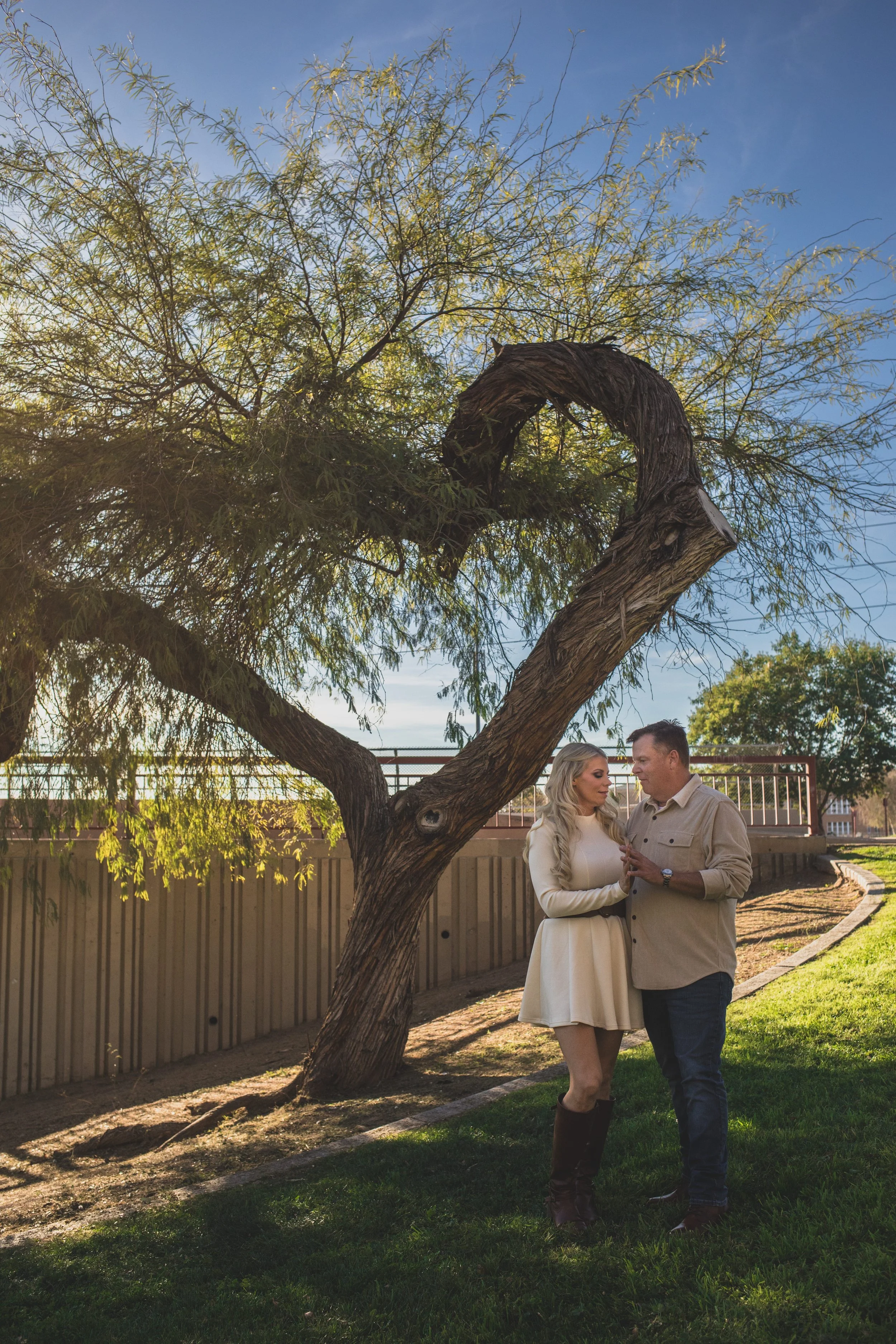 Nicole and Paul Engagement Photo Session in Downtown Phoenix, Arizona by Photographer, Jennifer Lind Schutsky, January 2026 EDITED-19.jpg