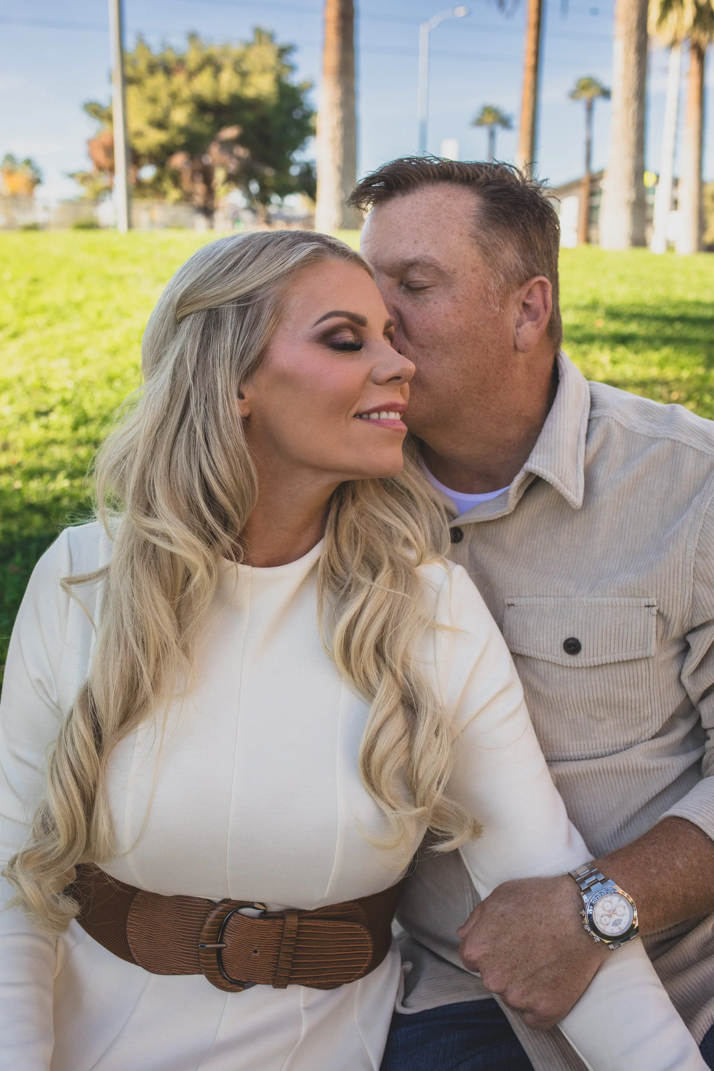 Nicole and Paul Engagement Photo Session in Downtown Phoenix, Arizona by Photographer, Jennifer Lind Schutsky, January 2026 EDITED-22.jpg