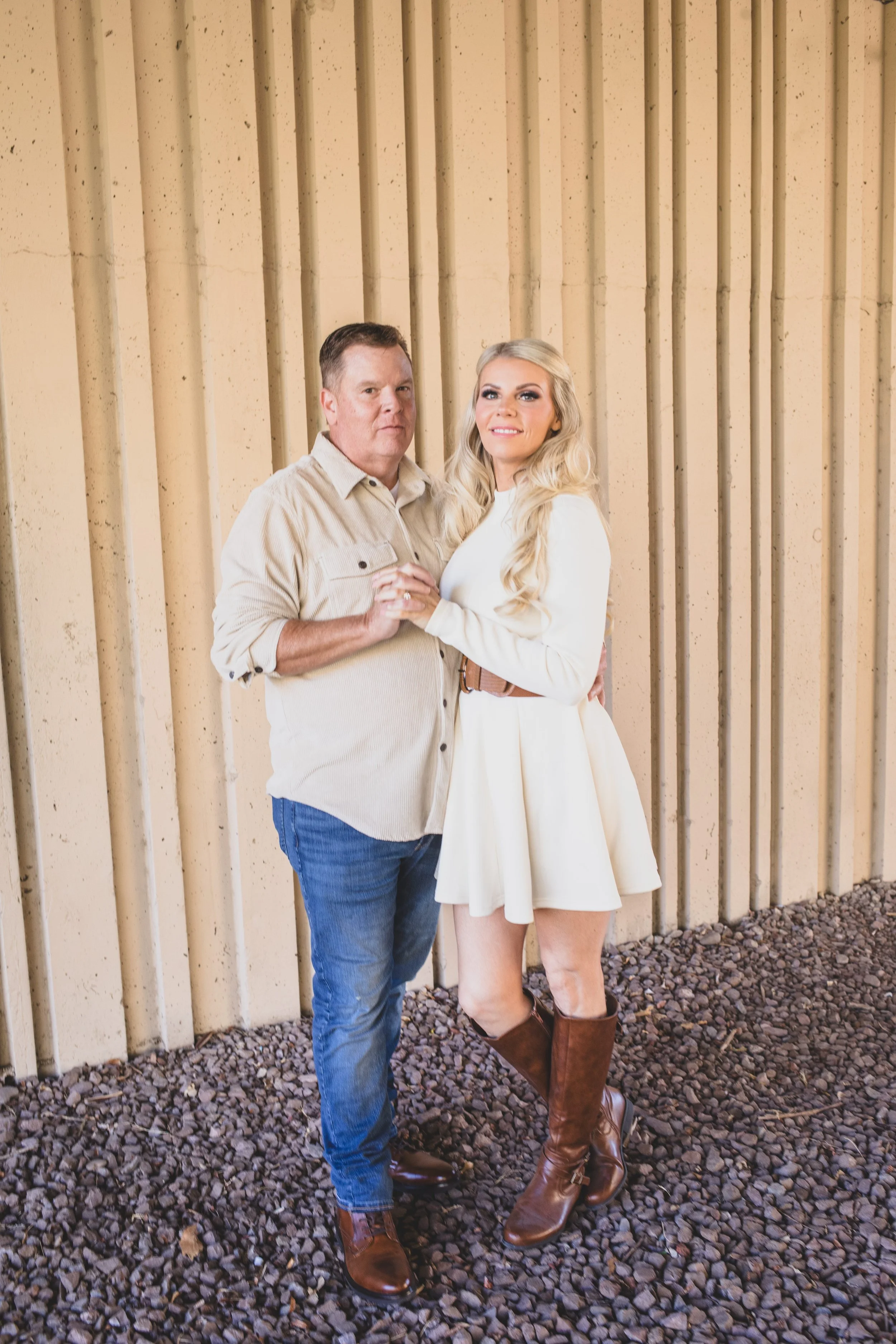 Nicole and Paul Engagement Photo Session in Downtown Phoenix, Arizona by Photographer, Jennifer Lind Schutsky, January 2026 EDITED-14-2.jpg