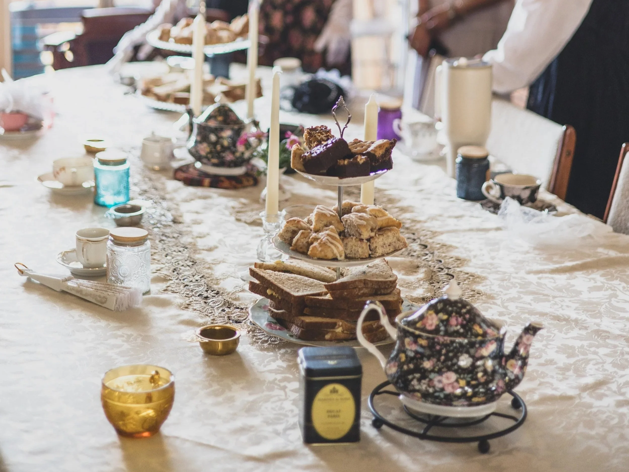Tea Party Backyard Birthday Event in Phoenix, Arizona by Jennifer Lind Schutsky