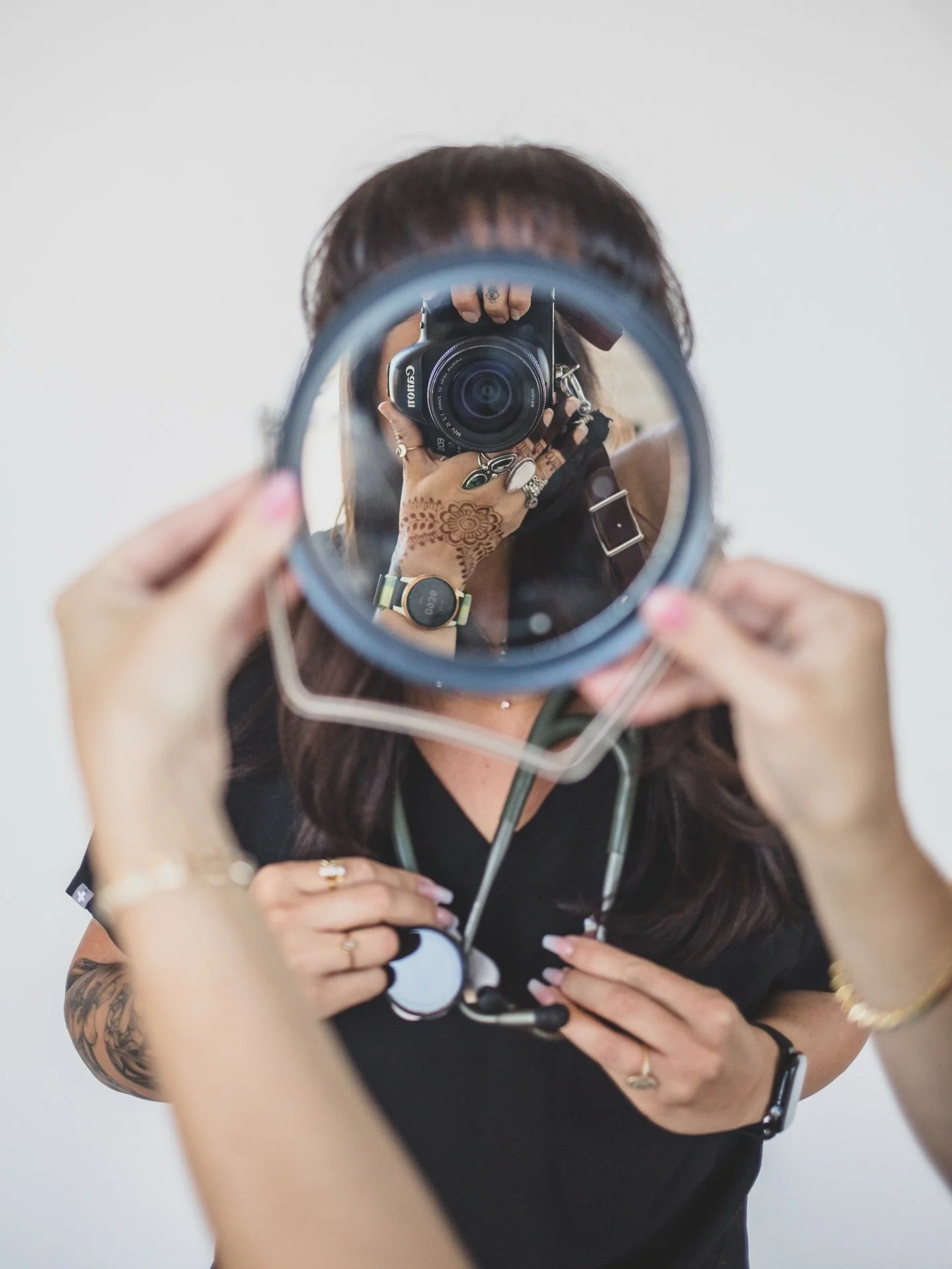 New staff photos for @inclusive_natural_medicine 🎉 plus an artistic selfie to start. 

Special Ty to @maddinsmomma for capturing me in front of the camera and for being the best hype woman forever and always. All edits by me.
All images photographed