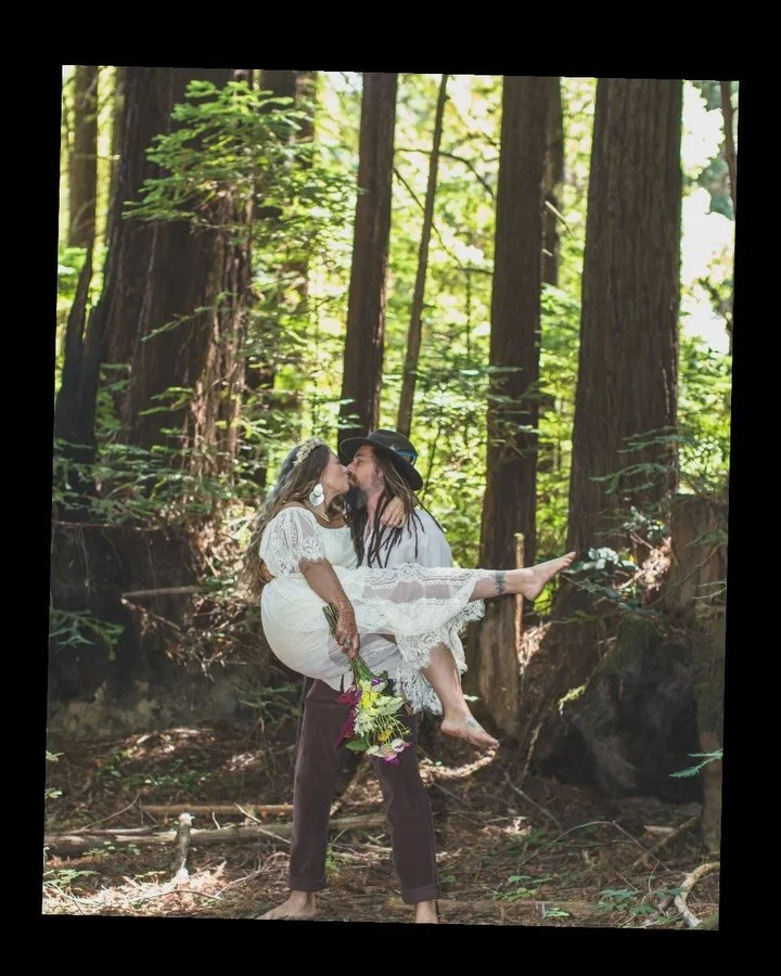Quick little 20 year #vowrenewal in the #redwoods for @delmaradawn and @tom_christen_ 

Gathering some of your closest friends for your 40th birthday includes all the activities because magical moments happen when we make them happen. 

Honored to wi