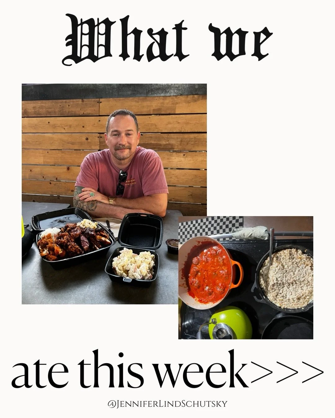 What are you eating for dinner this week? 👇🏽