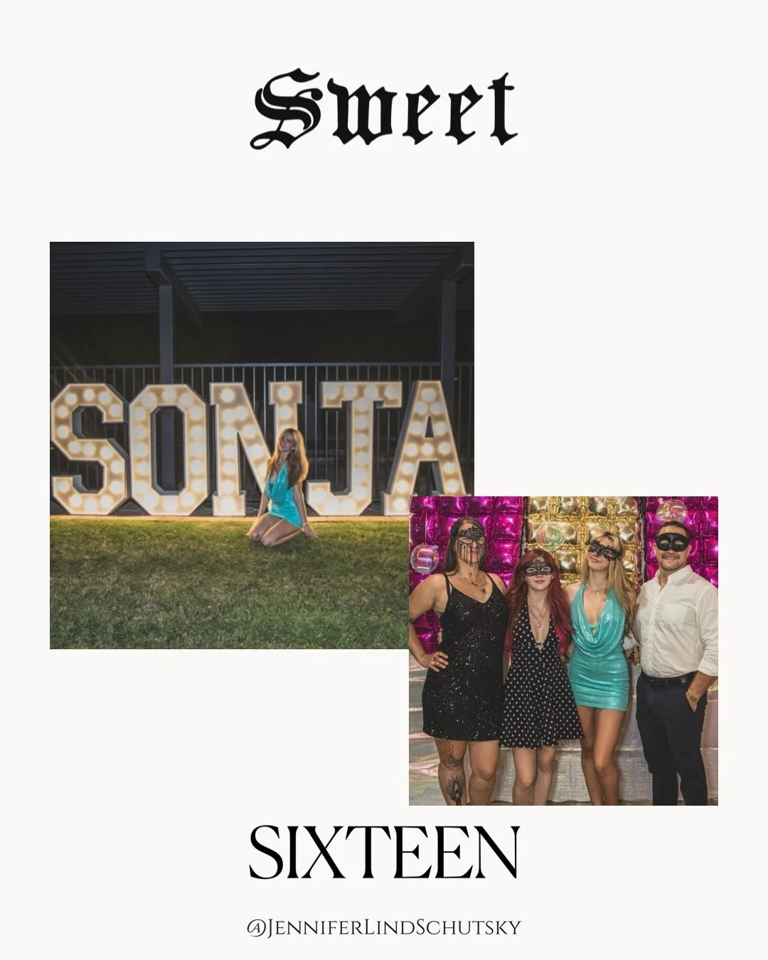 Quick recap of the #sweetsixteen I planned for my daughter! 

Professional images by @juniperandcophoto with edits by me. It was so great to have a photographer to capture the moments and still be able to edit them in my exact style! 

Big thank you 