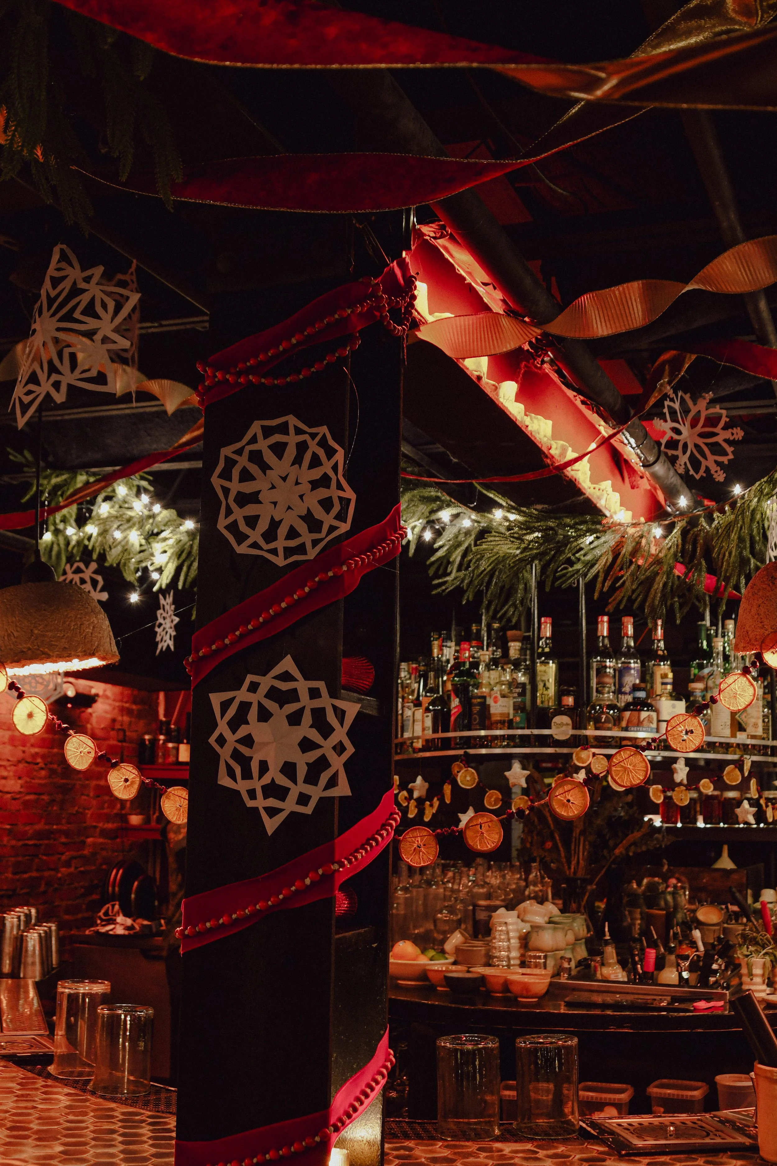 Holiday Cocktail Menu Drop