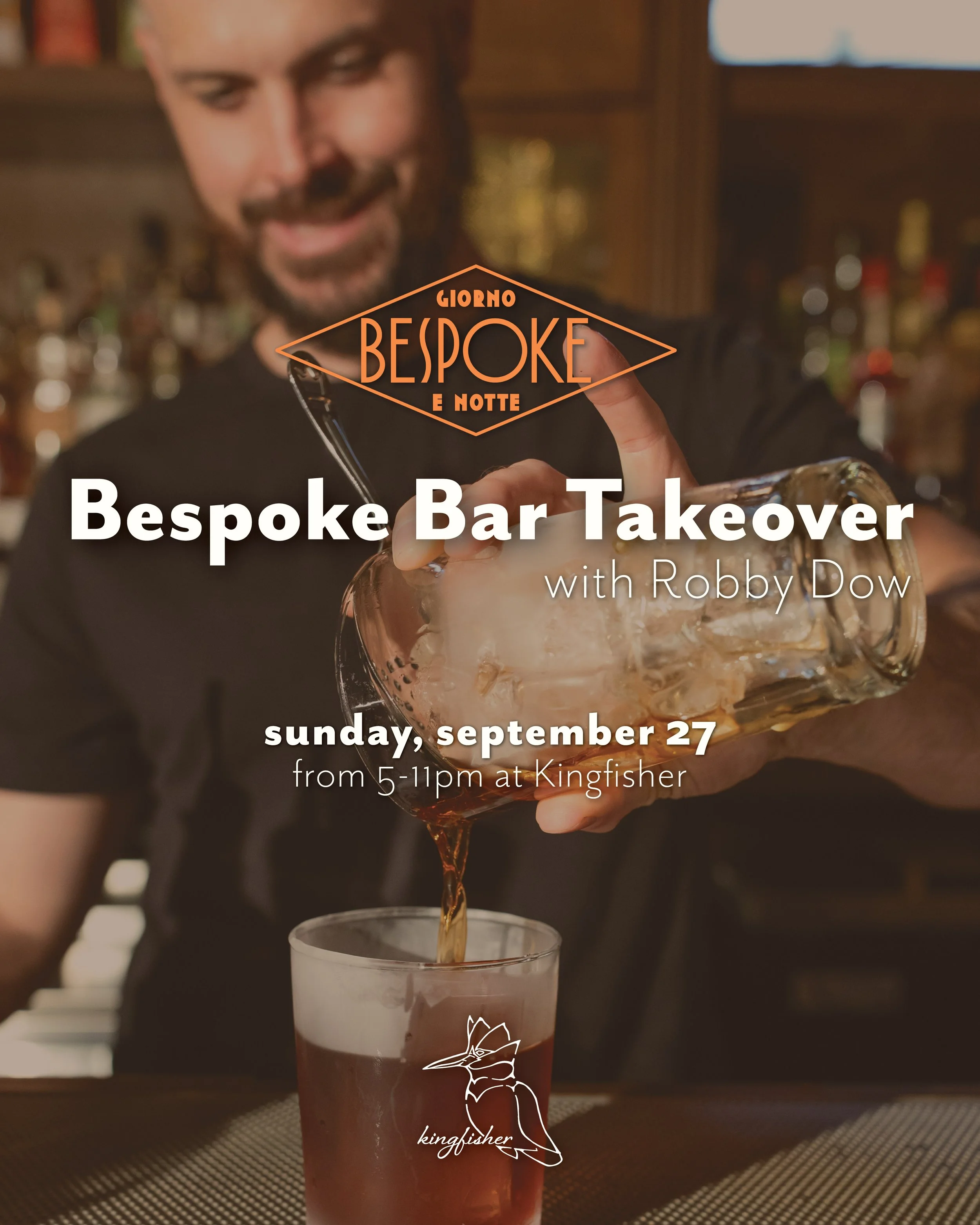 Bespoke Bar Takeover with Robby Dow