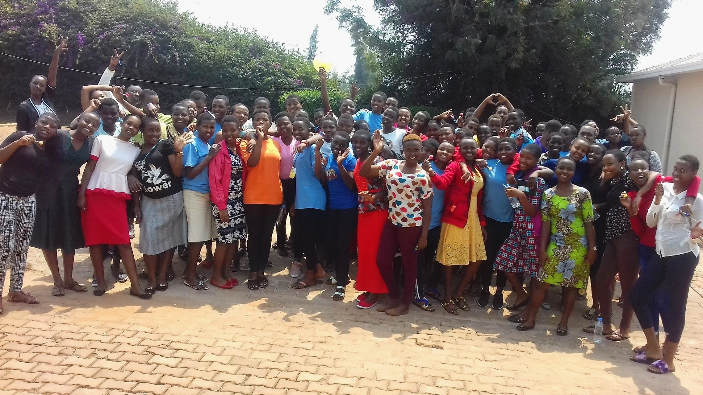 All 70 secondary school scholars get together 3 times per year at the Komera Leadership Summits.