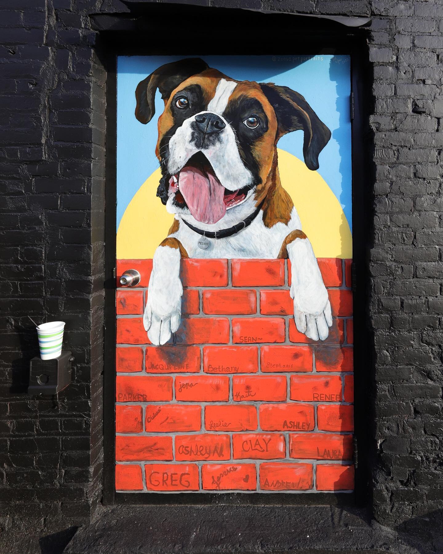 Final Mural by @zoo62petportraits for #BrightWallsJackson 2022

📍111 E. Michigan Avenue, Jackson, MI 49201 USA

Ted Lefere has a gift when it comes to painting friendly faces we all know and love! 🐶 And he has a way of incorporating a lot of meanin