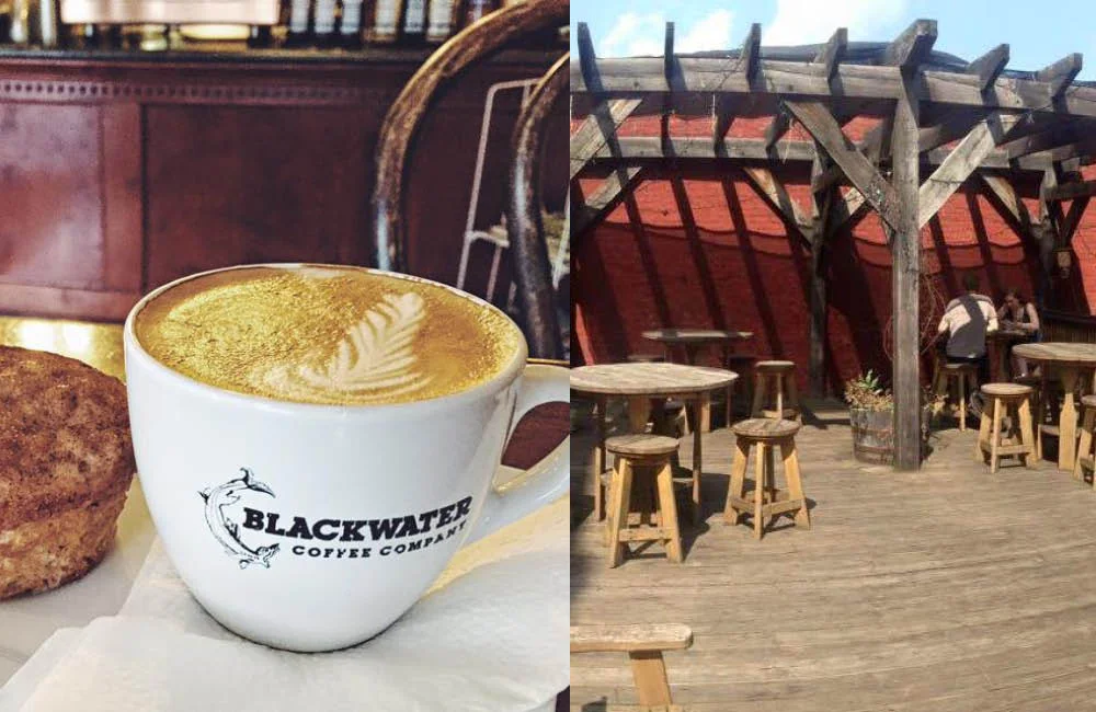White Hart Cafe Downtown Lynchburg Outdoor Coffee