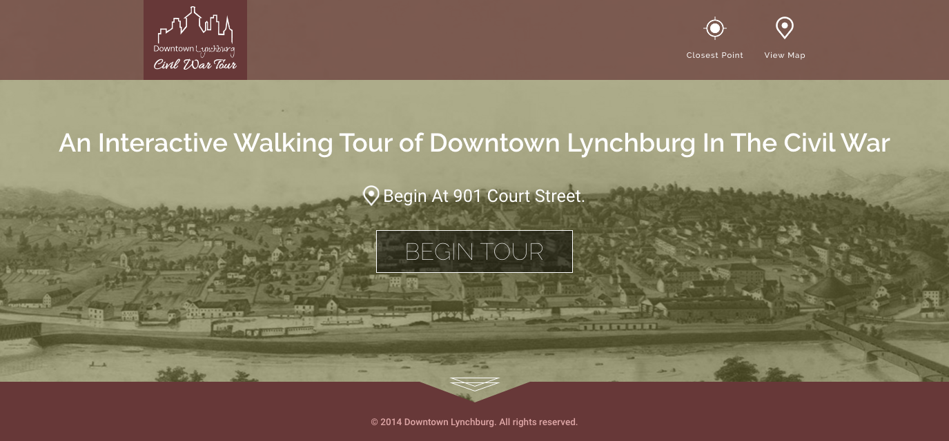 Civil War Tour in Downtown Lynchburg, VA
