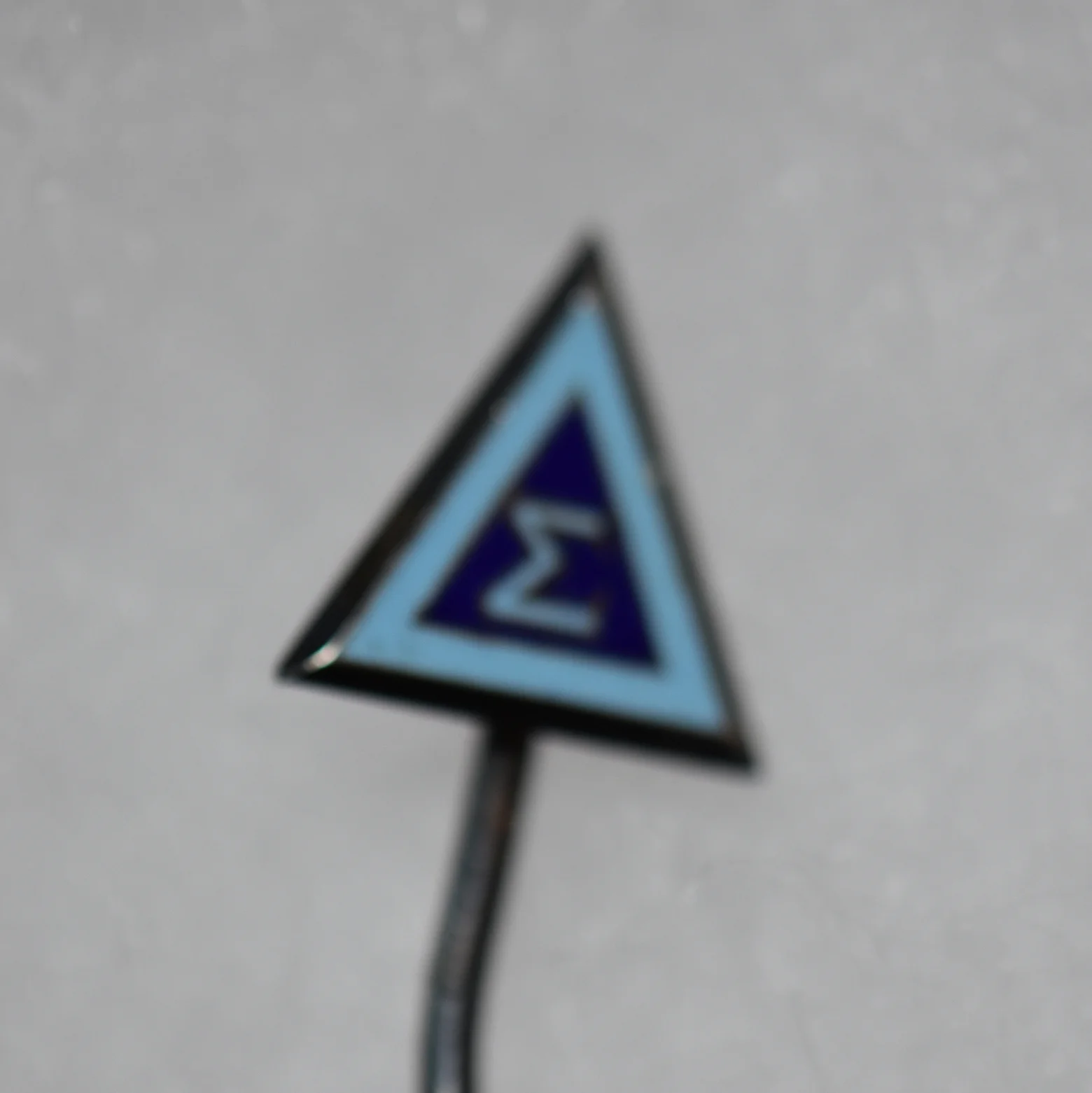 Antique Sigma in the Delta Stickpin