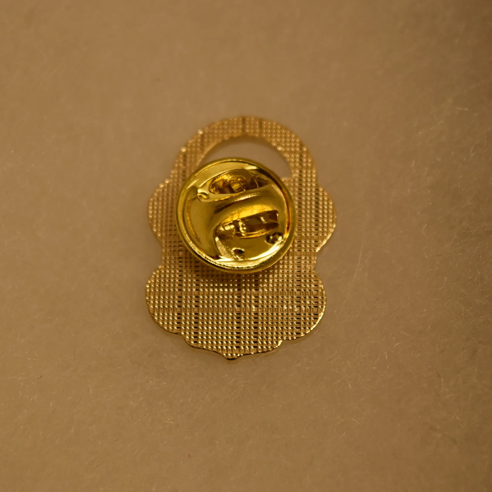 The Golden Key Emblem Clutch Back Pin