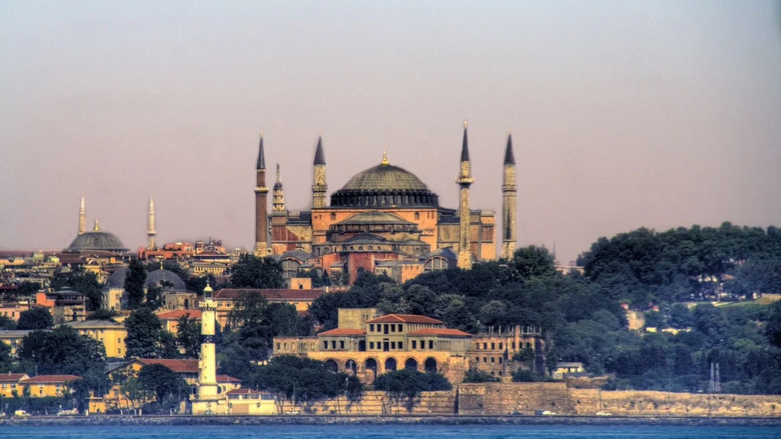 The Hagia Sophia still dominates the skyline of Istanbul