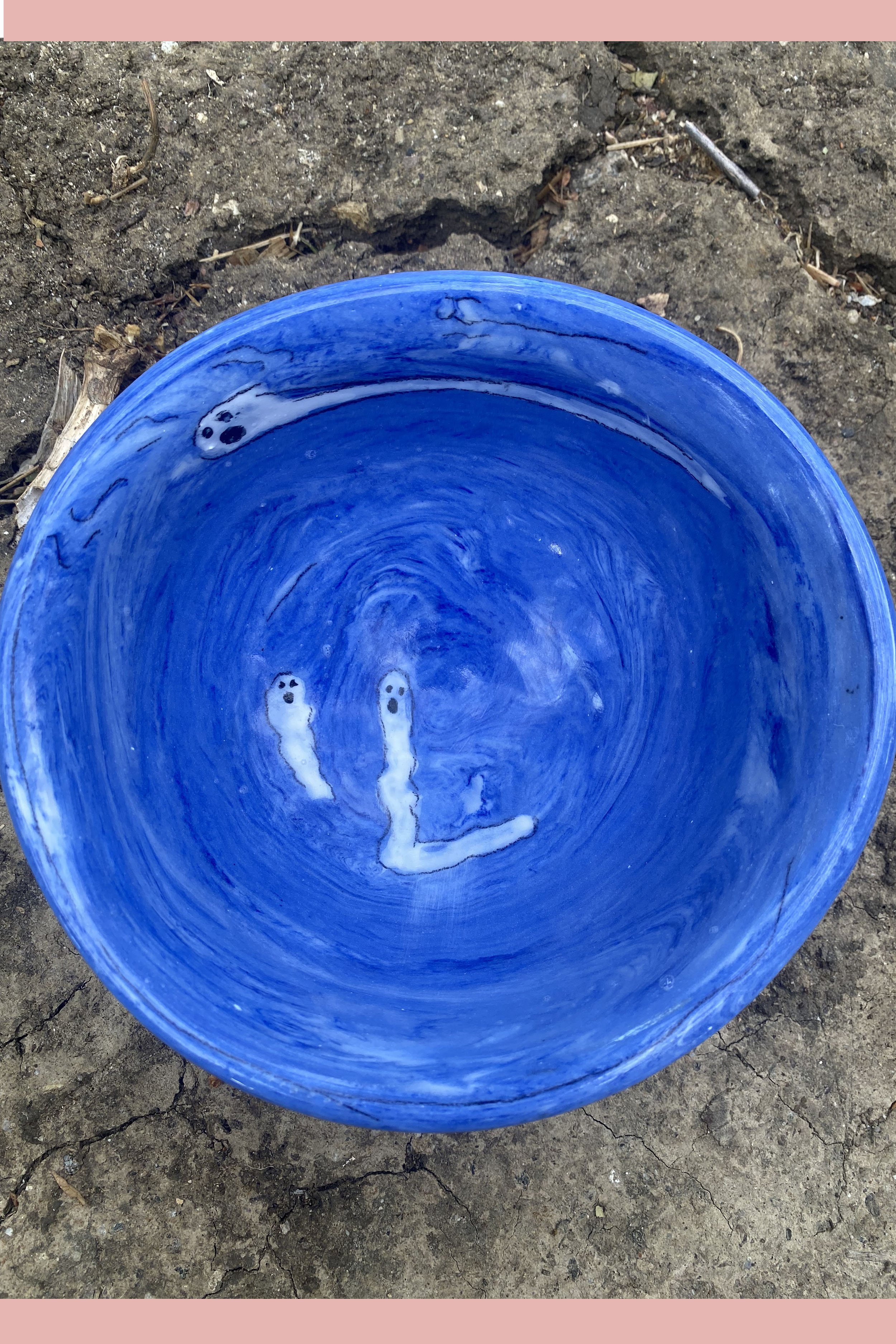 Bowl with Daylight Ghosts