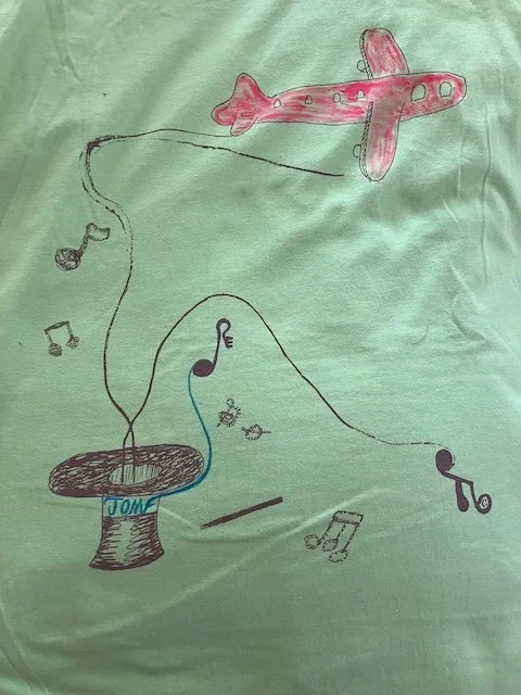 Coming this Weekend: Jackie-O Motherfucker Tour Hand-Painted Teeshirt