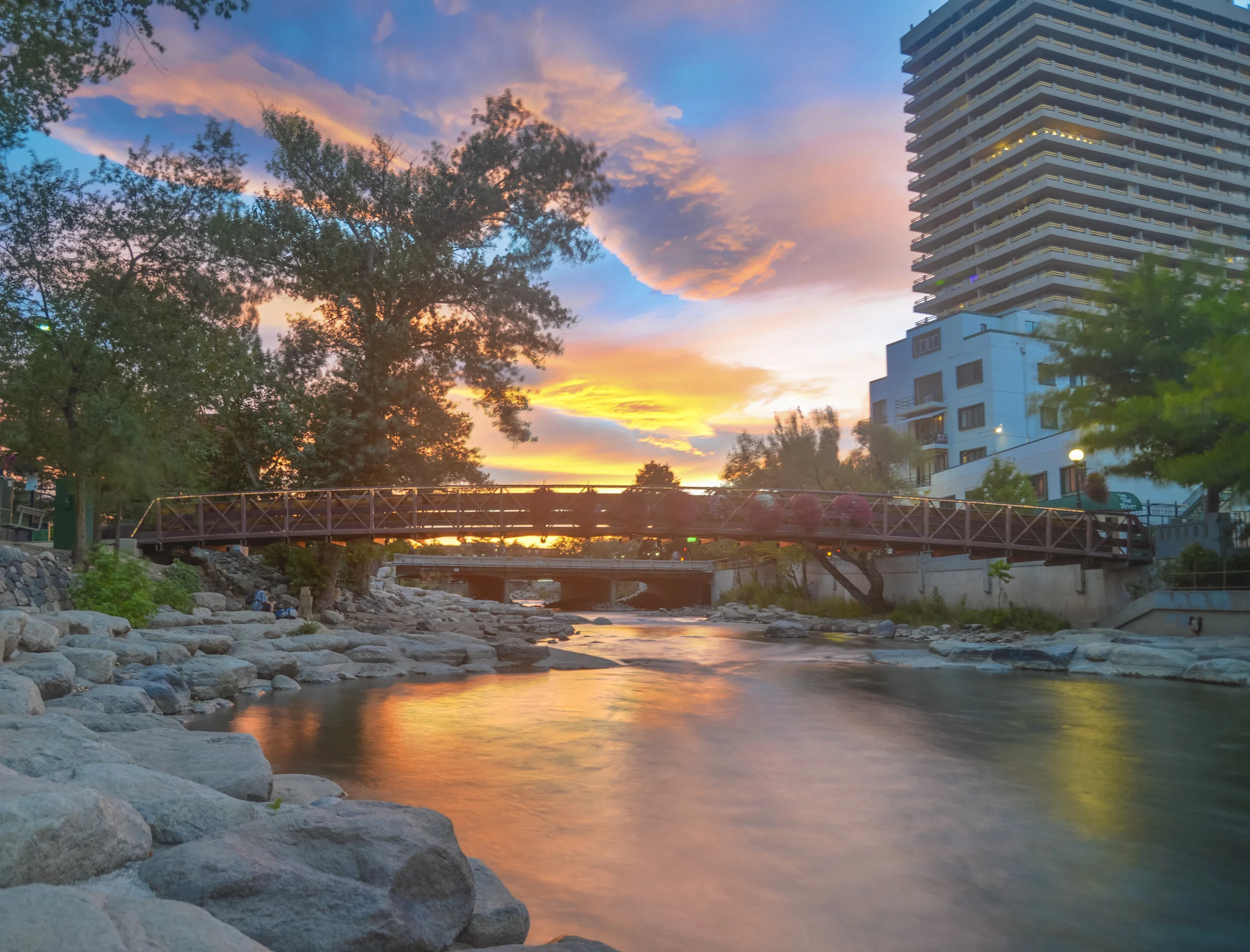 The Truckee River flows through downtown Reno. ( VisitRenoTahoe.com )