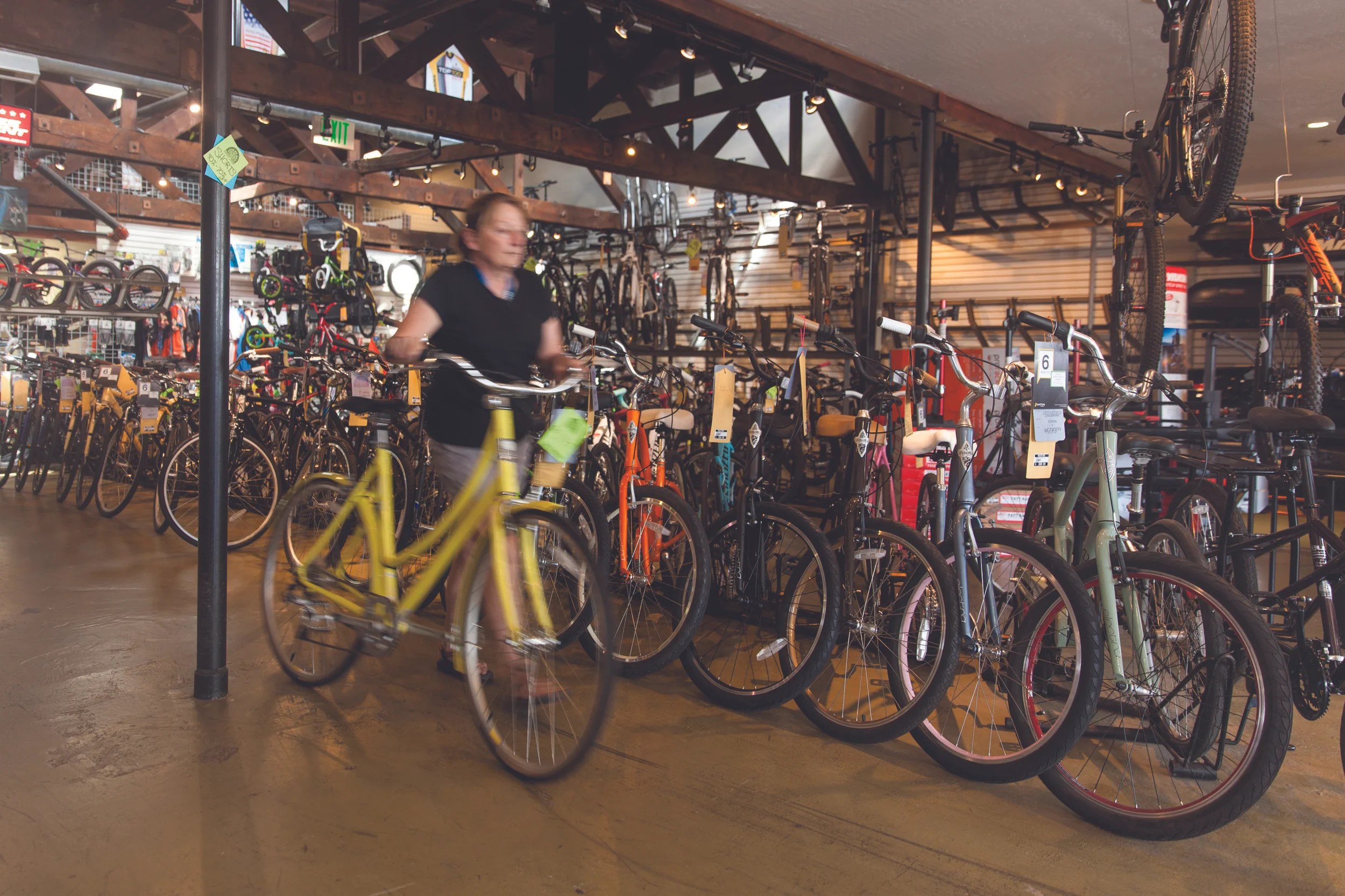 Though mountain biking is an obvious focus for a Flagstaff store, the first step is meeting customers where they are now and keeping them riding.