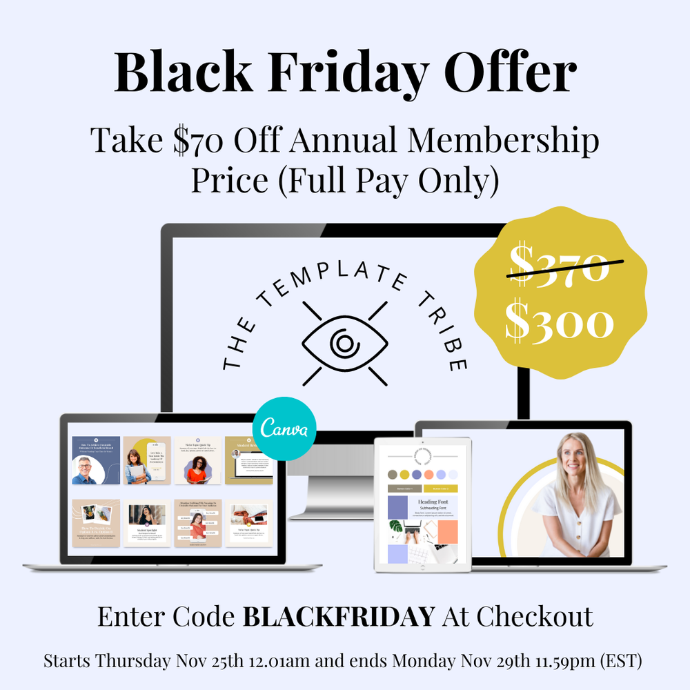 black friday deals — Business Tips, Photography Education for Wedding  Photographers : Tea with Jainé