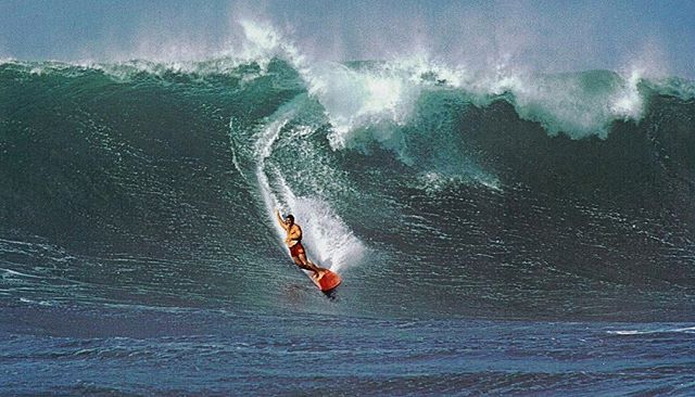 &ldquo;To ride Waimea when it&rsquo;s big, is like stepping into an open elevator shaft. There is no place to go but straight down.&rdquo; Fred Hemmings
&bull;
Fred Hemmings, Waimea. Photograph Courtesy of Fred Hemmings
⠀⠀⠀⠀⠀⠀⠀⠀⠀
⠀⠀⠀⠀⠀⠀⠀⠀⠀
⠀⠀⠀⠀⠀⠀⠀⠀⠀
