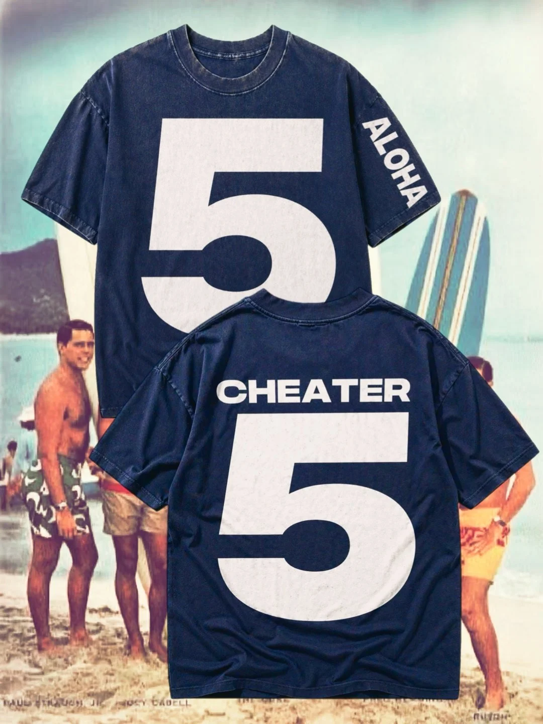 CHEATER 5 OVERSIZED TEE