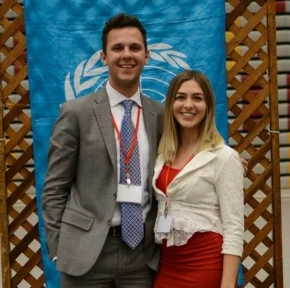Thomas Schalke and Teagan Stewart